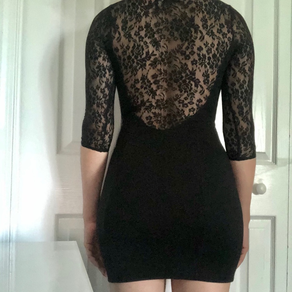 GUESS BLACK DRESS - Picture 2 of 4